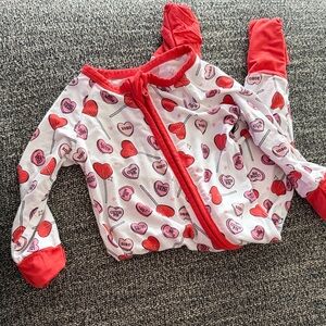 Dream Big Little Co Bamboo Valentines Day Zippy